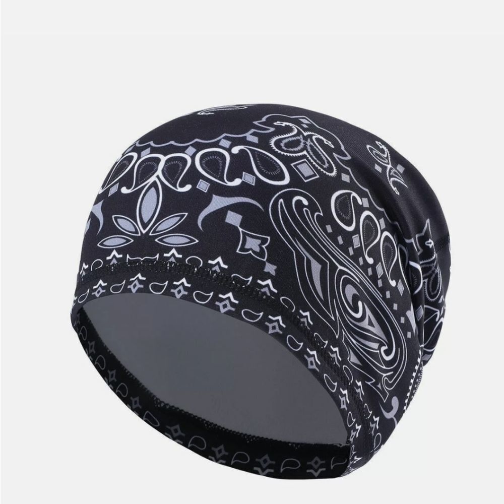 Fashion Unisex Women Men Beanie Hat Skull Fitted Plain Head Wrap Sport Wave Caps